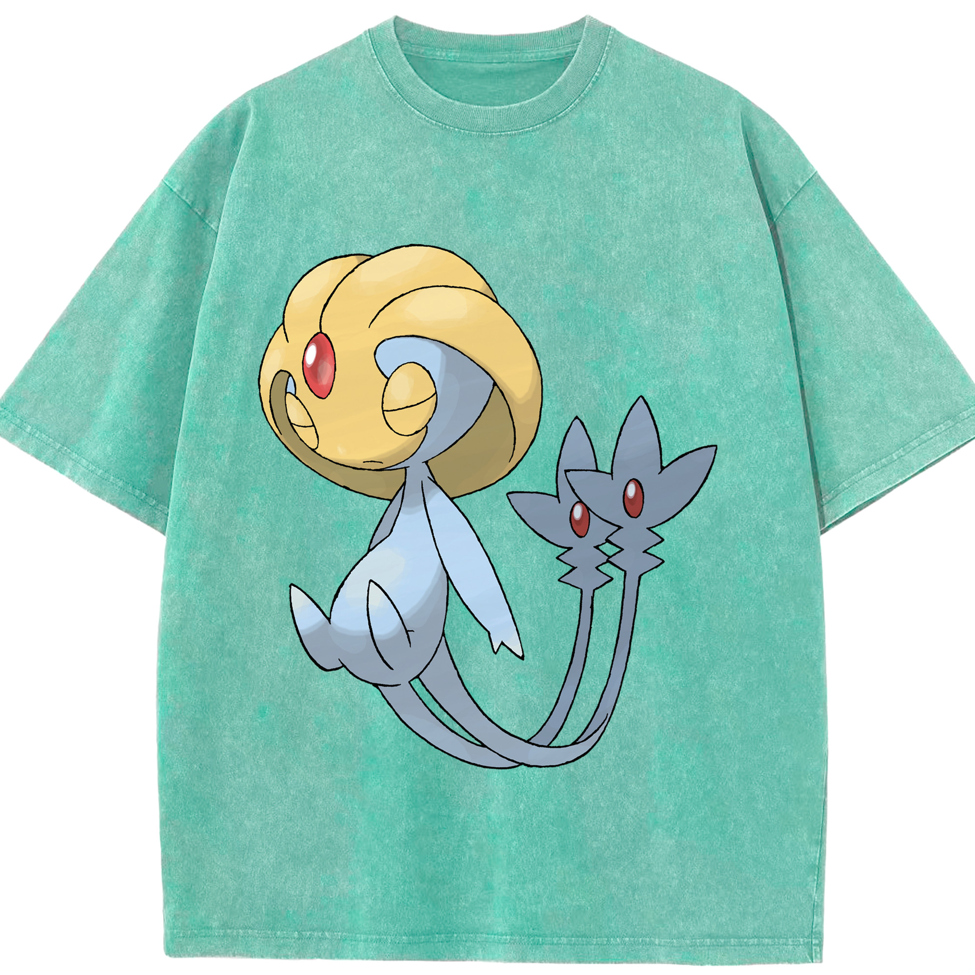 （画像用） ポケットモンスター Pokémon 綿100% ヴィンテージ風 半袖Tシャツ（フロントプリント）